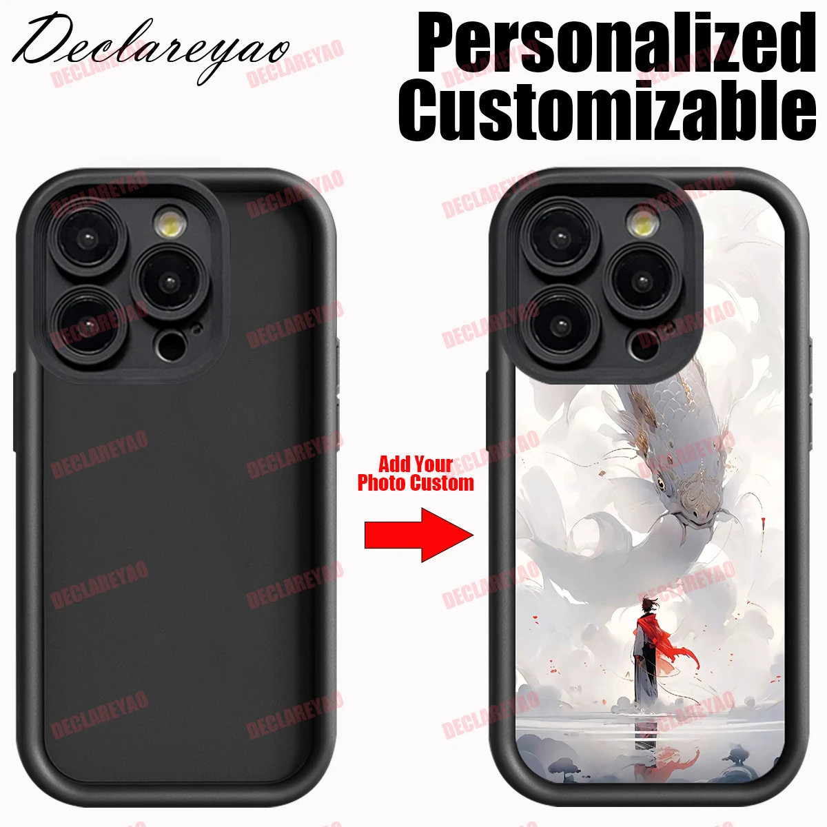 Couverture d'image personnalisée pour Realme P1 5G C65 8 Master N55 U1 5S C21Y 7i 50 C12 5I C35 C33 C25S N6, étui Photos