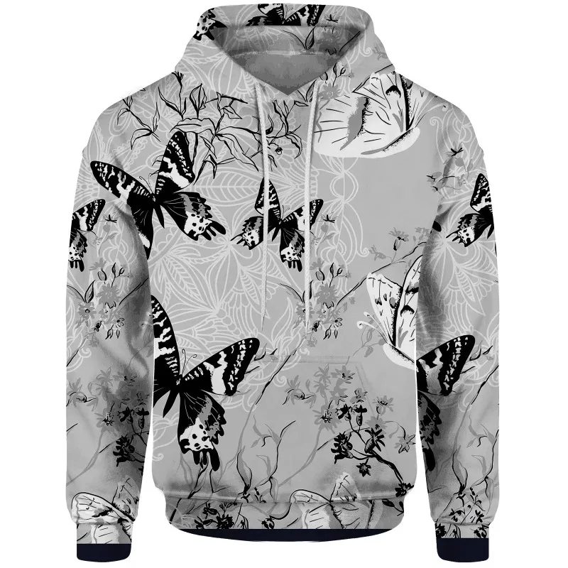 

2025 Multi Functional Casual Sweatshirt for Men and Women, 3D Fashion Printed Long Sleeve Street Trendy Polyester Fiber Hoodie