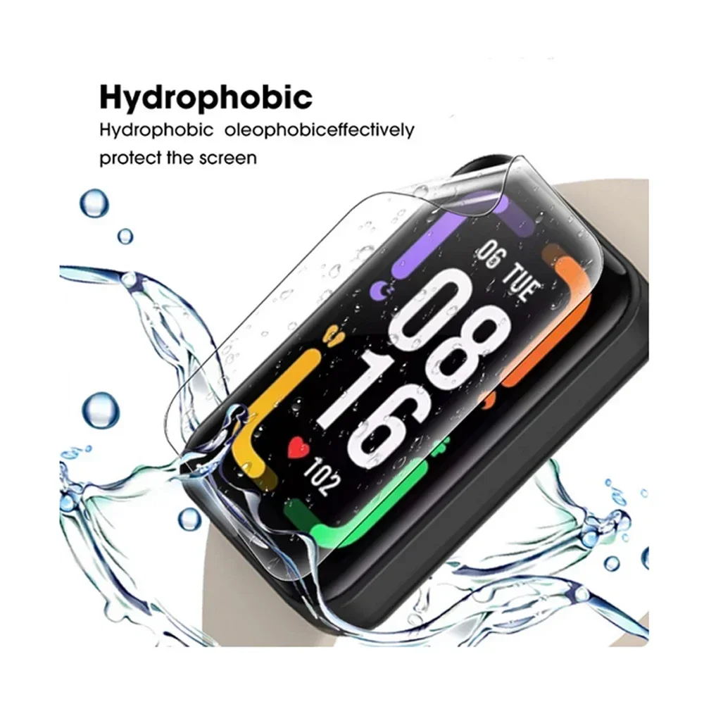 HD Protective Film For Redmi Band 2 Screen Protector Anti-scratch For Xiaomi smart Band 8 Active Protector Accessories