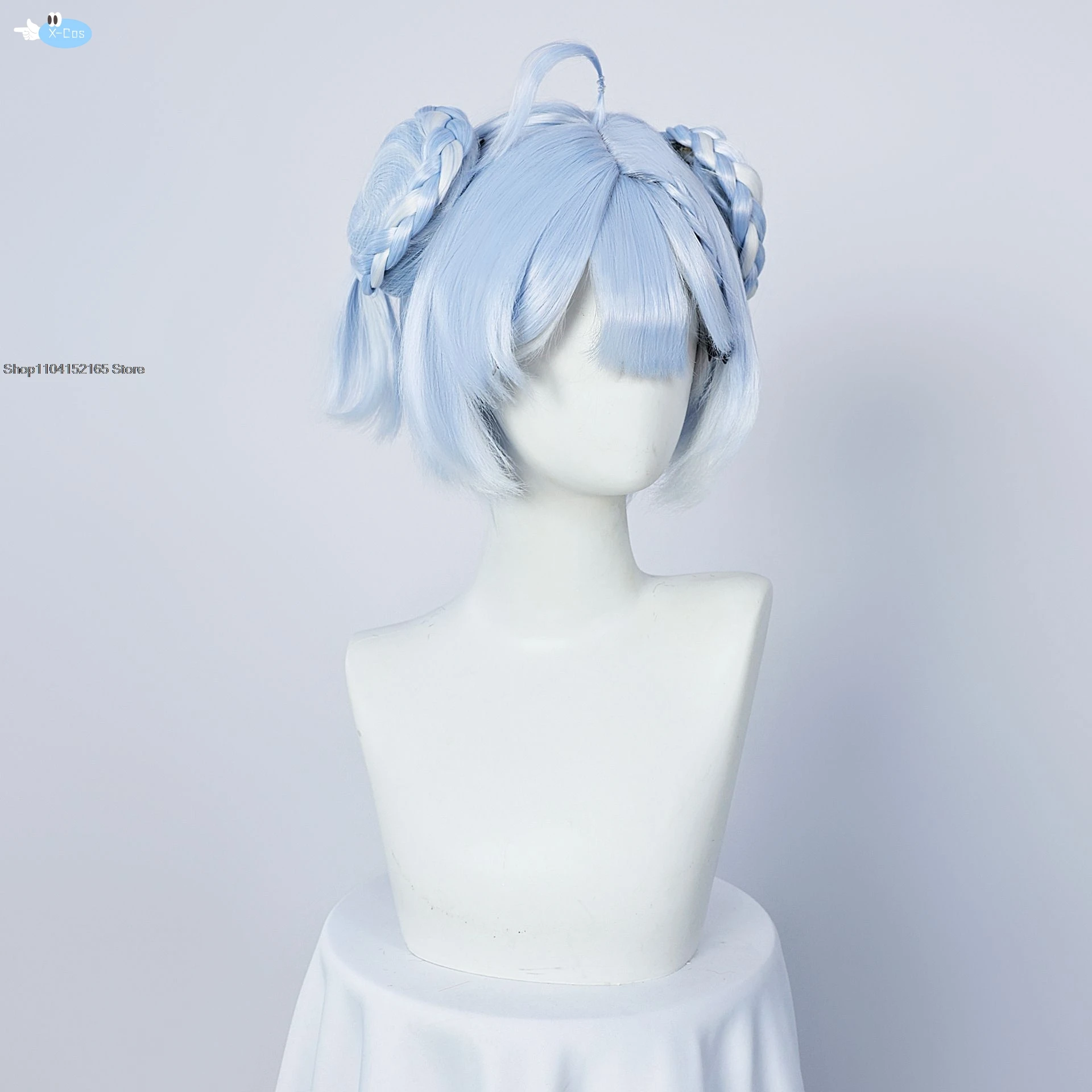 Youhu Косплей Парик Игра Wuthering Waves Синие волосы Антикварский Huanglong Хэллоуин Костюм Реквизит для женщин и девочек