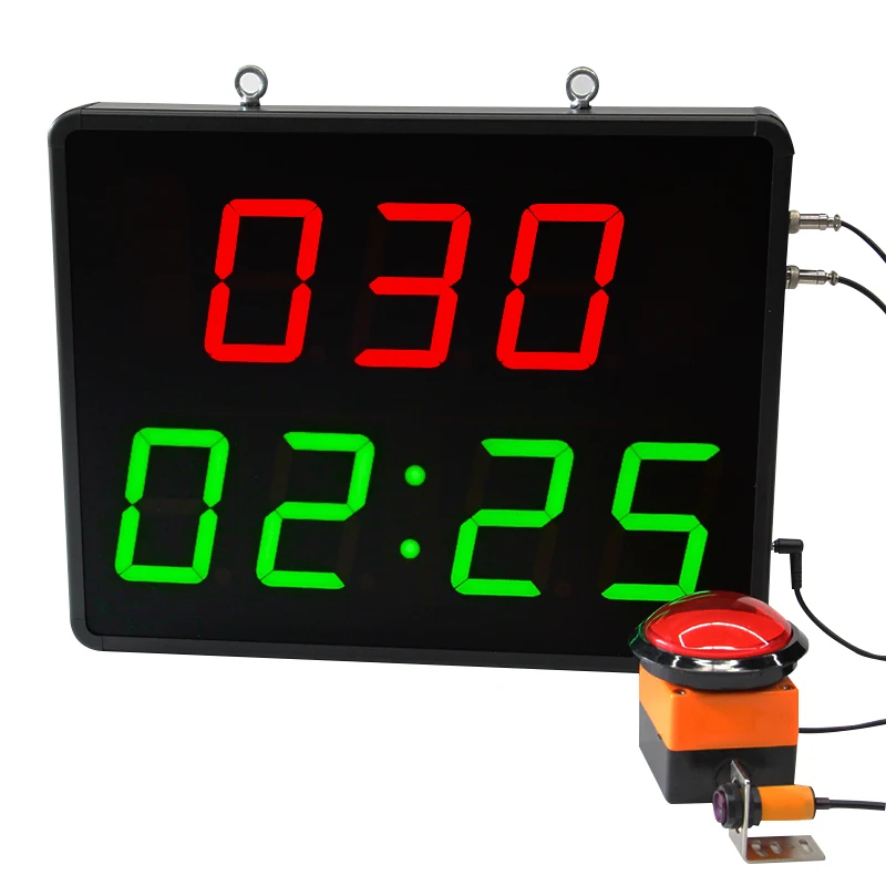 hit productBasketball Arcade Timer  High Precision Automatic Scoring Digital LED Rep Ball Counter Sensor Kit Red/Green