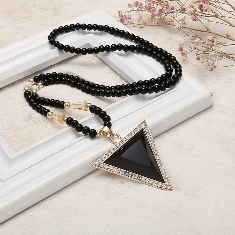 Collier pour femme de style rétro
