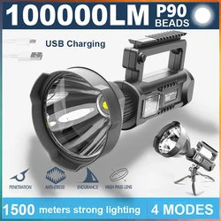 Новинка P90 портативная мощная флэш-вспышка, ручной поиск, флэш-память USB, флэш-память, водонепроницаемый флэш-телефон, флэш-память для улицы