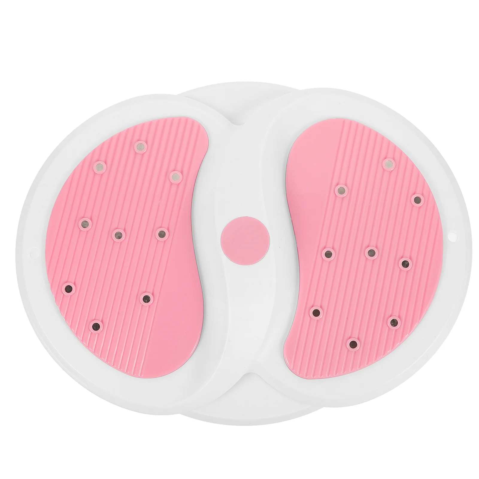 1 قطعة القرص التواء الخصر البلاستيك الصلب عدم الانزلاق سطح ثلاثية الأبعاد دوران عالية التأثير تخفيض الدهون آلة التخسيس ل