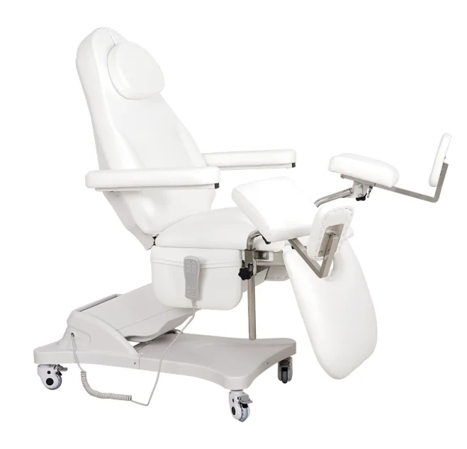 Electric Medical Bed Tattoo Bed Beauty Bed Adjustable for Gynecology Microblading