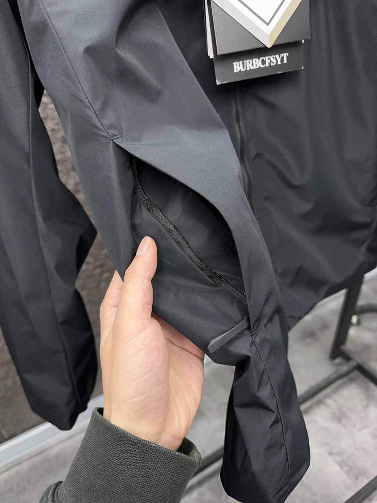 Svip Xio 3999 الرجال عادية مريحة في الهواء الطلق مقاوم للماء الربيع Jaet الوقوف صالح لون نقي الوقوف طوق Faion الحضرية Sle