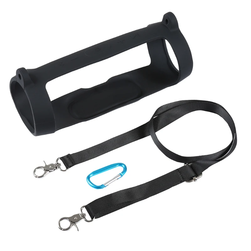Portable Silicone Speaker Case for Jbl CHARGE ESSENTIAL Protective Cover Anti-fall Speaker Case