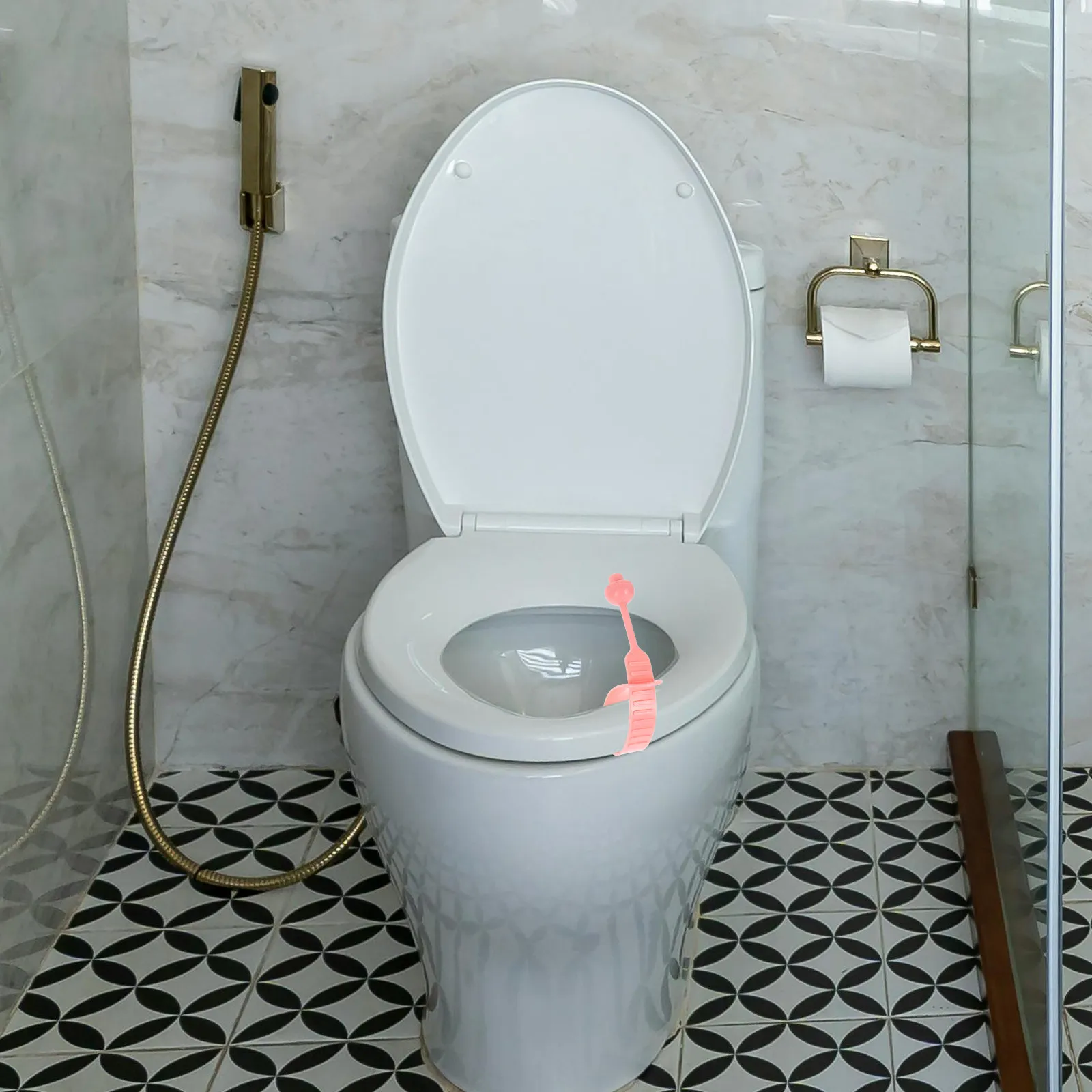 

Набор из 4 силиконовых ручек для унитаза в форме гриба, бесконтактные, универсальные, подходят для всех унитазов, для ванной комнаты, отеля, дома