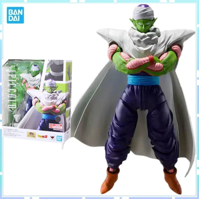 Bandai Original Anime DRAGON BALL Z SHF Piccolo PVC Action Figure Model Collection Toys birthday christmas gift