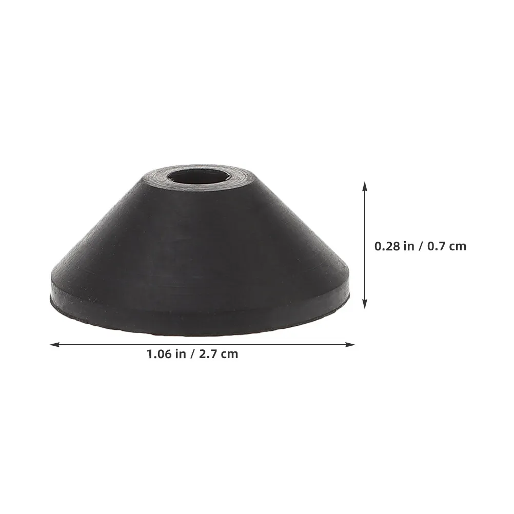 25Pcs Toilet Bolt Sealing Washers Rubber Conical Design for Tank Bowl Gasket Repair Leak Proof Toilet Installation Replacement