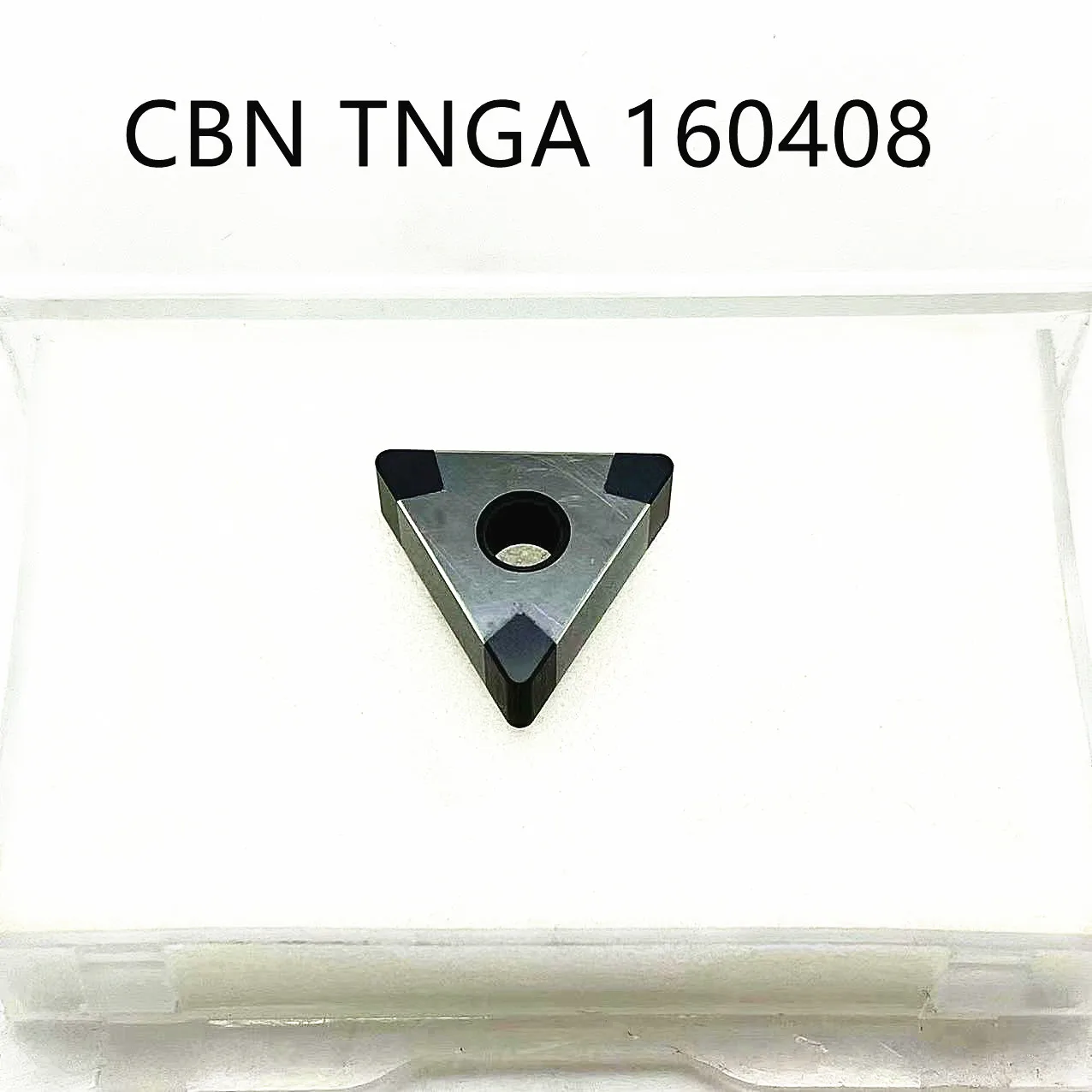 2 pezzi di alta qualità TNGA160404 inserto CBN inserti Pcbn brasati tornio utensile per tornitura taglierina TNGA 160408 utensile per tornitura di macchine utensili