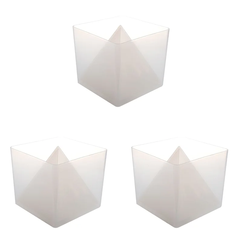

CYL-3X Super Pyramid Silicone Mould Resin Craft Jewelry Crystal Mold With Plastic Frame Jewelry Crafts Resin Molds