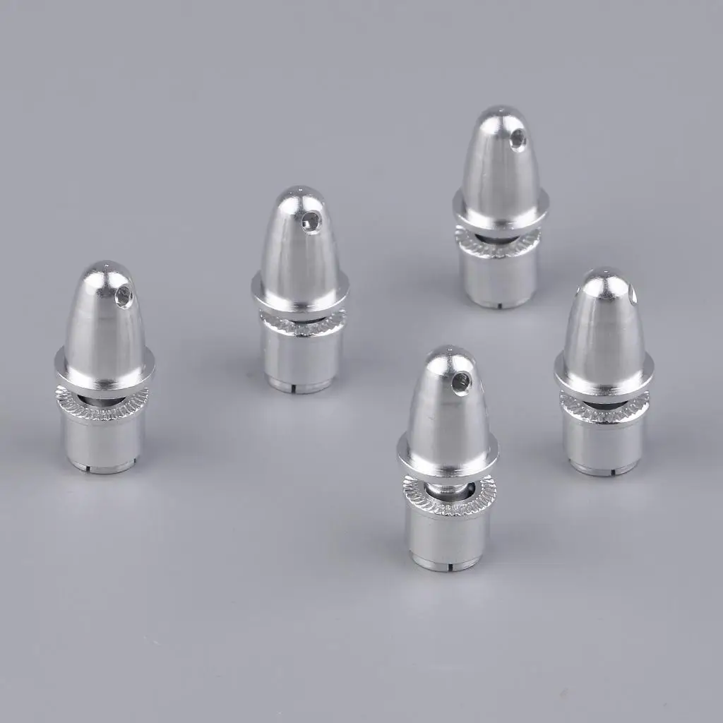 Brushless Motor Adapter Silver Aluminum Propeller Collet RC Drone Quadcopter for