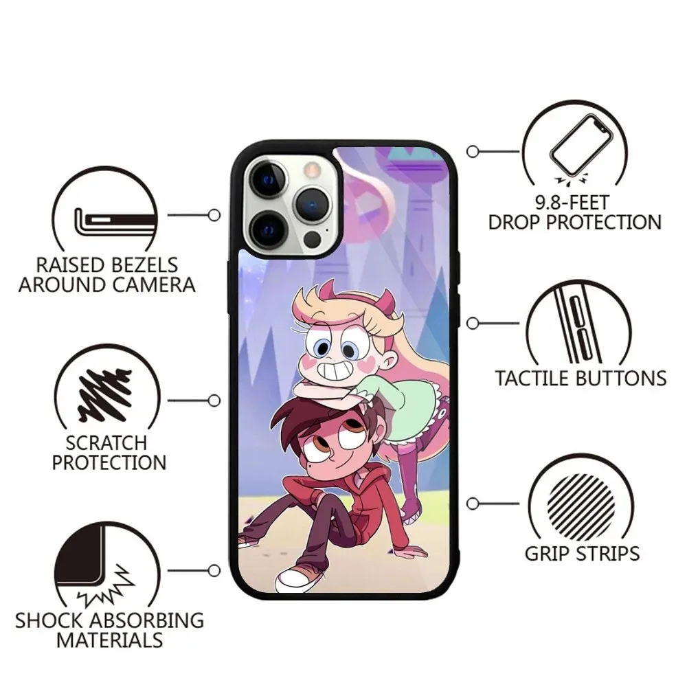 S-Star VS F-Forces Cartoon E-Evil Phone Case Strong Magnetic For IPhone 15,14,13,Pro,Max,Plus,11,12,Mini For Magsafe Wireless