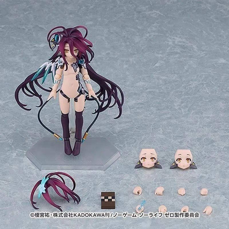

Anime Toy No Game No Life Figma 604 Shiro Poseable Action Figure Boxed Model