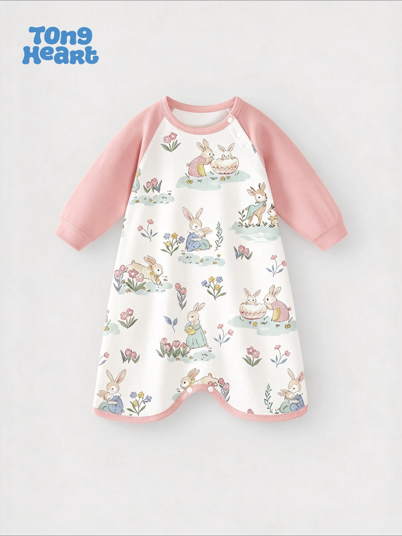 TongHeart baby winter-spring coat, a warm and cozy baby accessory suitable for both boys and girls, a must-have for daily wear