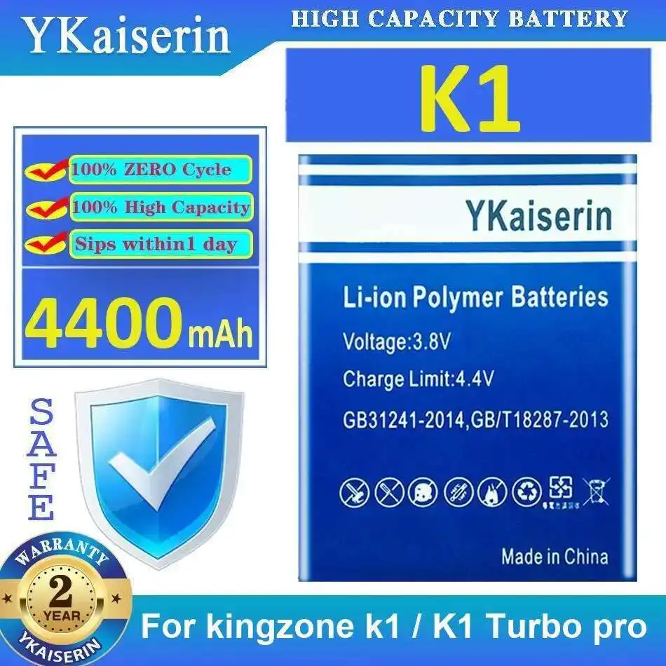 

Premium Replacement For Kingzone K1 Turbo Pro 4400Mah Mobile Phone Battery