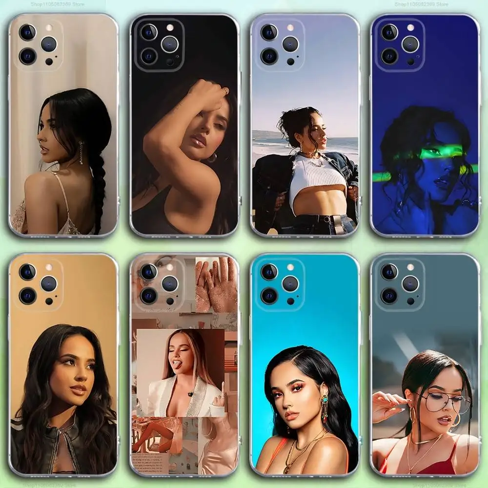 

Singer B-Becky G Phone Case For iPhone 17,16,15,14,13,12,11 Pro,Max,Plus,X,XS,XR,SE4,E Mini Transparent Soft Cover