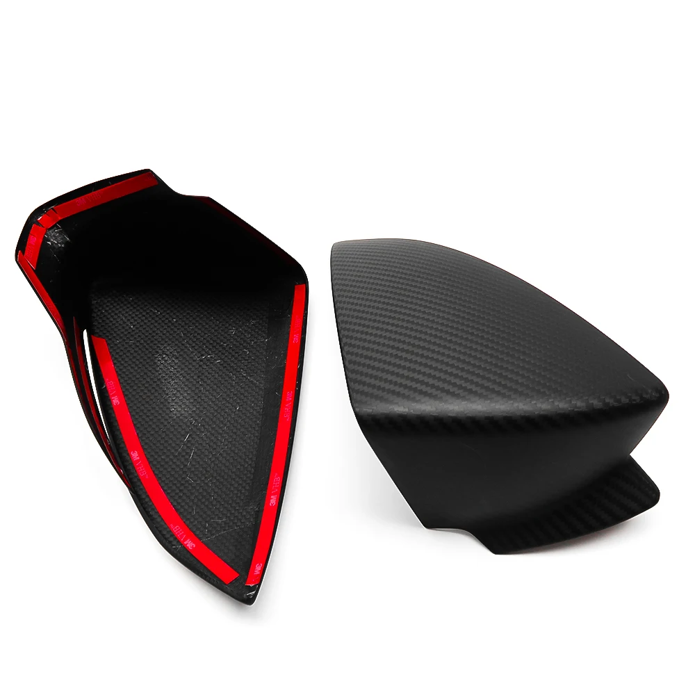 Car Mirror Cap For Seat Leon 5F MK3 2013-2020 Ibiza MK5 Arona 2017-2018 Car Side Rearview Mirror Cover Car Exterior Accessories