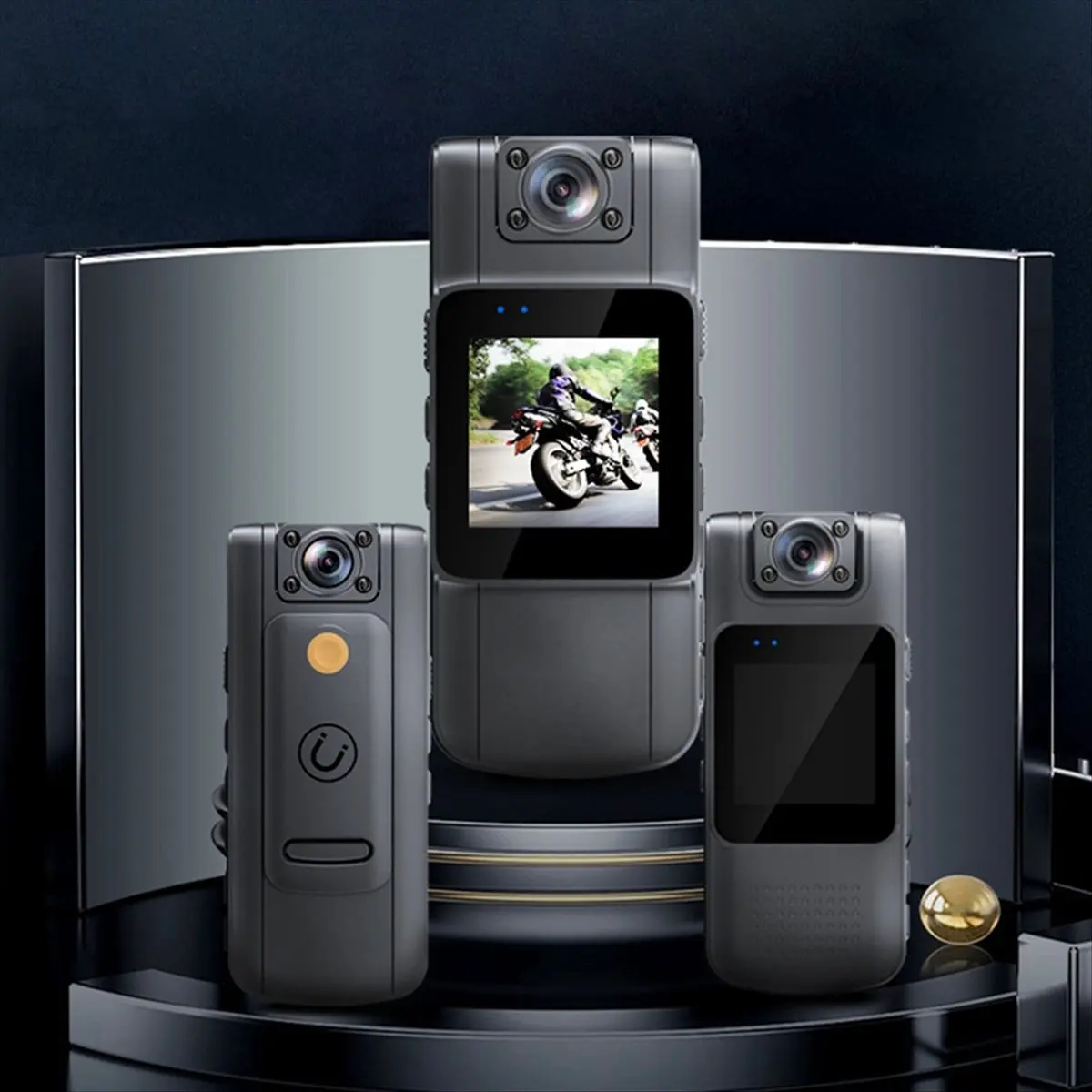 Digital Video Camera HD Body Camera Records Audio and Video 7 Hours Battery Life Regular Version