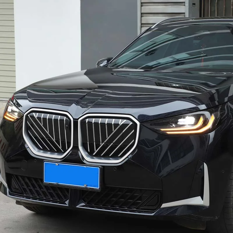 

For BMW G45 2025-2026 Car modification TPU Black Car Front Headlights Decorative Film Sticker Car Accessories