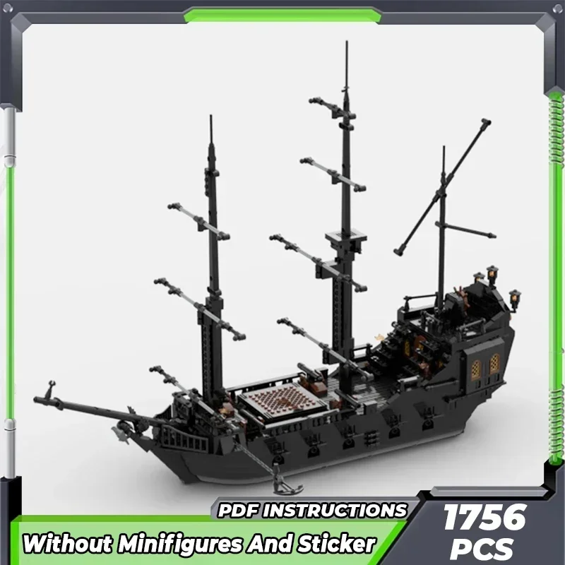 Moc Building Bricks Ship Model Invincible Black Pearl Boat Technology Modular Blocks Gifts Toys For Children DIY Sets Assembly