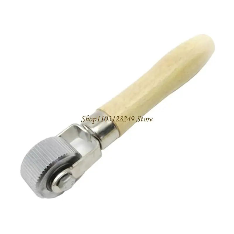 N5KD Truck Tyre Repair Tube Patch Stitch-Wheel Roller Stitcher Handle Puncture