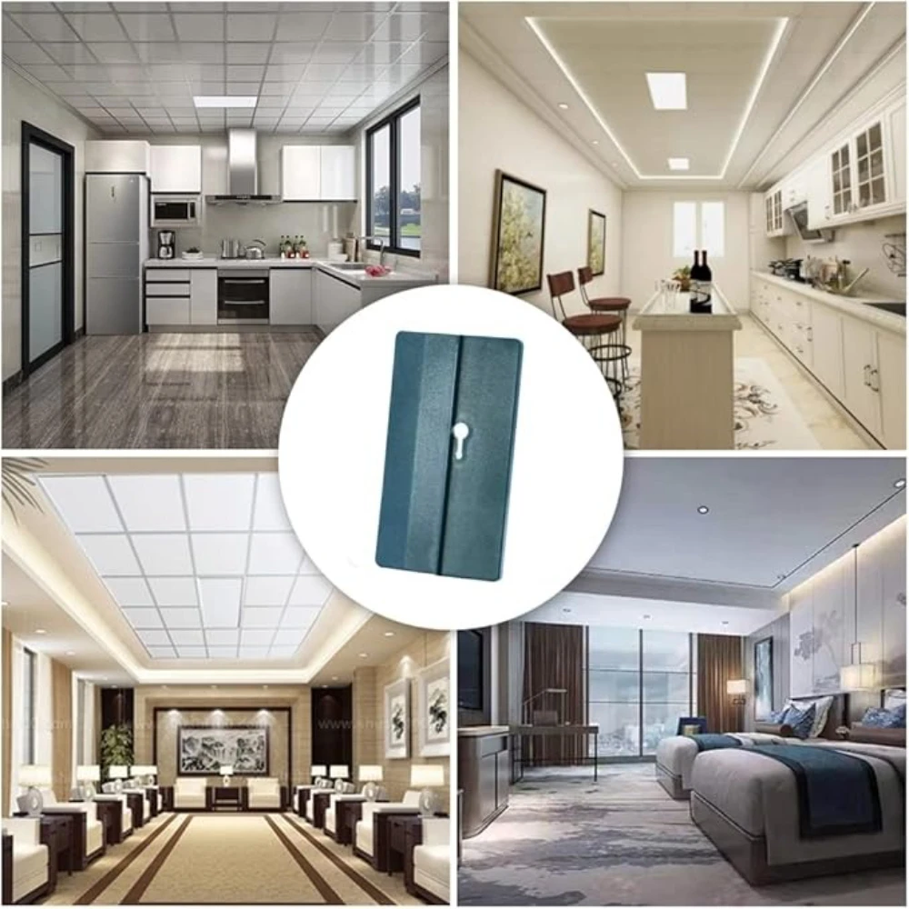 Placa de posicionamiento de decoración de paredes inclinadas para techo de habitación, herramienta de fijación de placas de yeso, 1-30 Uds.