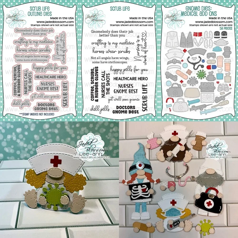 

Various Medical Supplies Cutting Dies & Stamps Scrapbook Diary Decoration Stencil Embossing Template DIY Greeting Card Handmade