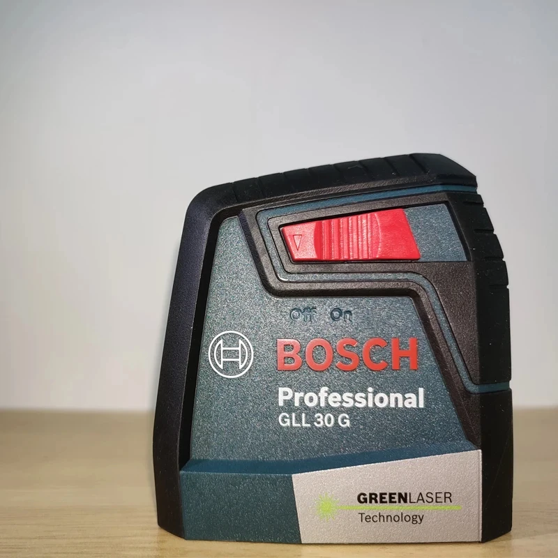 Bosch GLL30G Laser Level Green Light Two Lines Horizontal Vertical Cross-Line Lasers Level Automatic Laser level