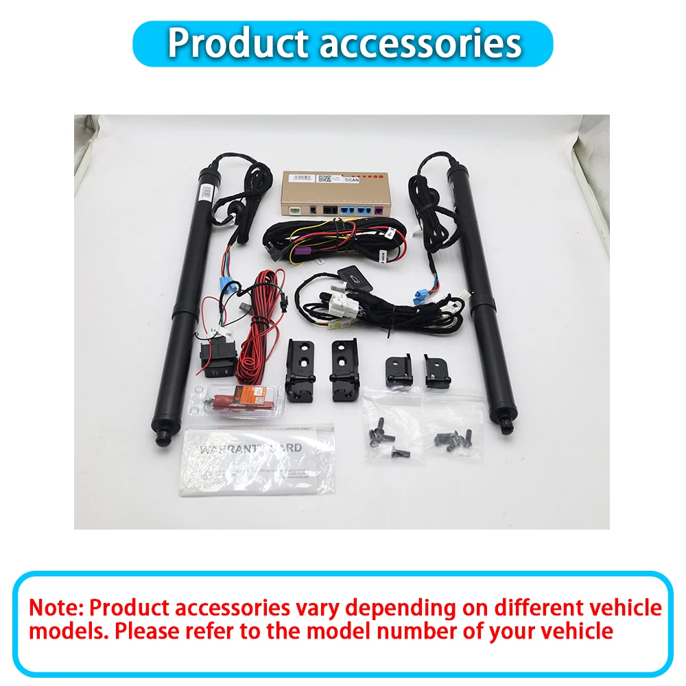 ZJCGO لنيسان تيدا بولسار C13 2014-2024 بوابة رفع أوتوماتيكية تعمل بالطاقة الباب الخلفي نظام ذكي طقم التحكم في رفع صندوق السيارة #6