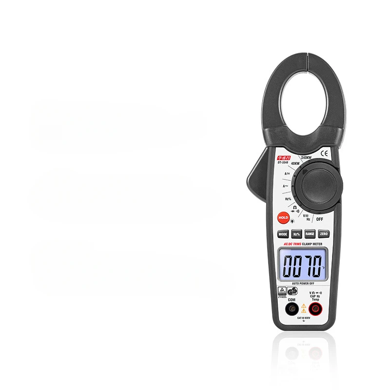 DT-3348 True RMS Power Clamp Meter True RMS Power Up To 240k Ω Overload Protection Resistor Diode Test Backlight