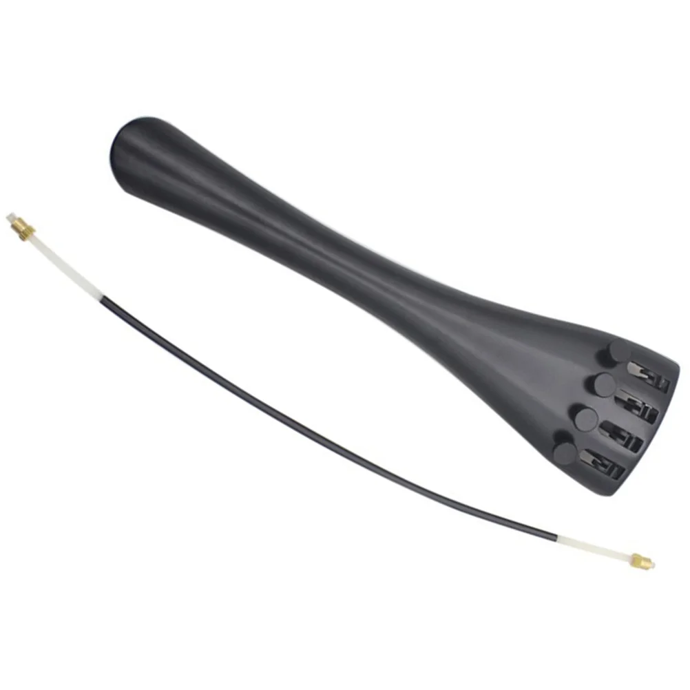 1 Juego de accesorios, pieza trasera de Metal, repuesto de 4 orificios, tablero de cuerda duradero para tracción profesional, piezas de violonchelo Finetuner