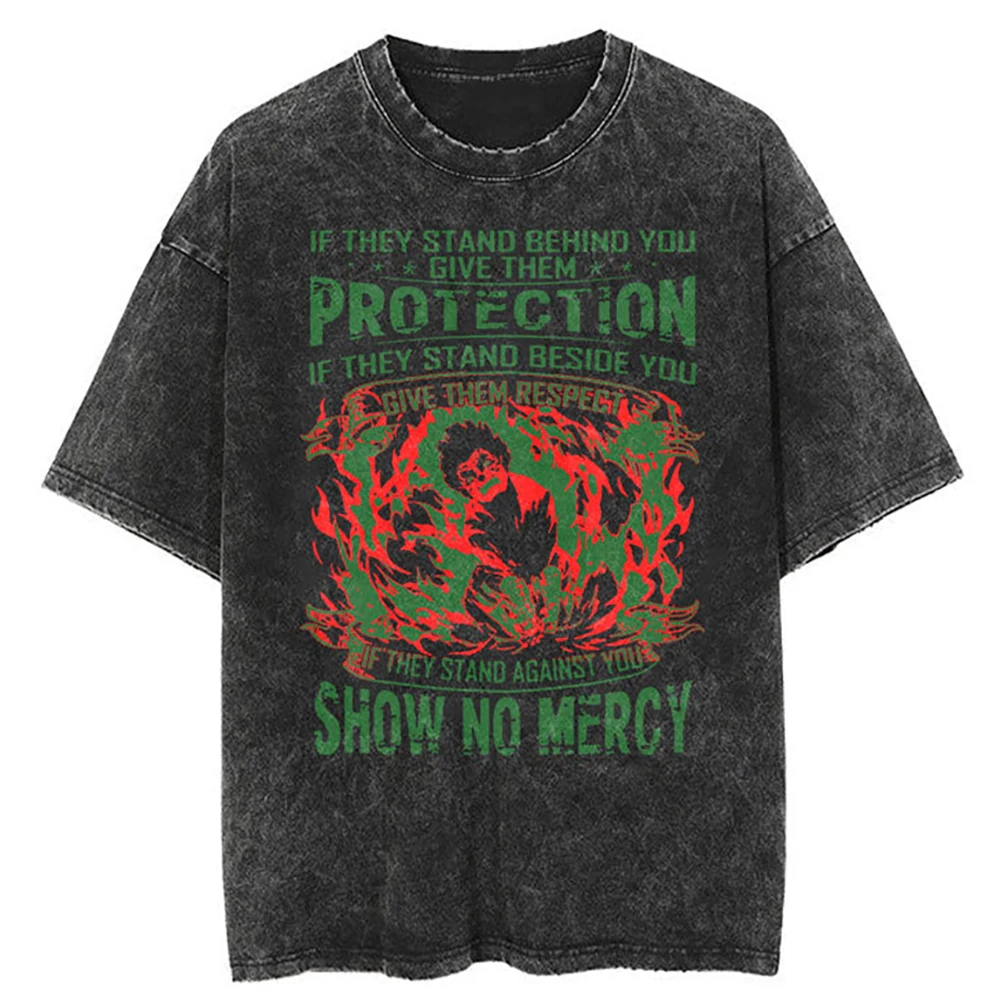 Hip Hop Streetwear T Shirt Japanese Anime Naruto Print T-Shirt Men Harajuku Cotton Tshirt Summer Short Sleeve Tops Tees