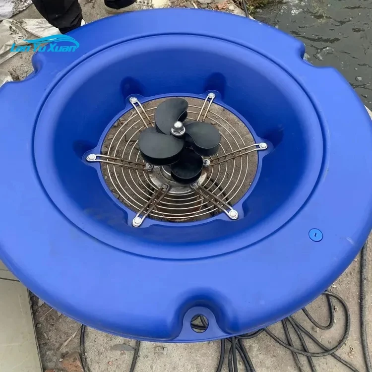 1hp multifunzione nuovo stile attrezzatura acquacoltura macchina Splash Surge aeratore galleggiante per allevamento di laghetti di gamberetti di