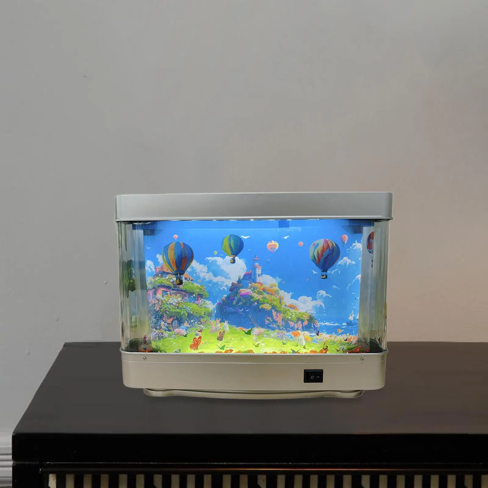 

Artificial Aquarium Lamp Creative Tabletop Mood Lamp for Home Bedroom Office