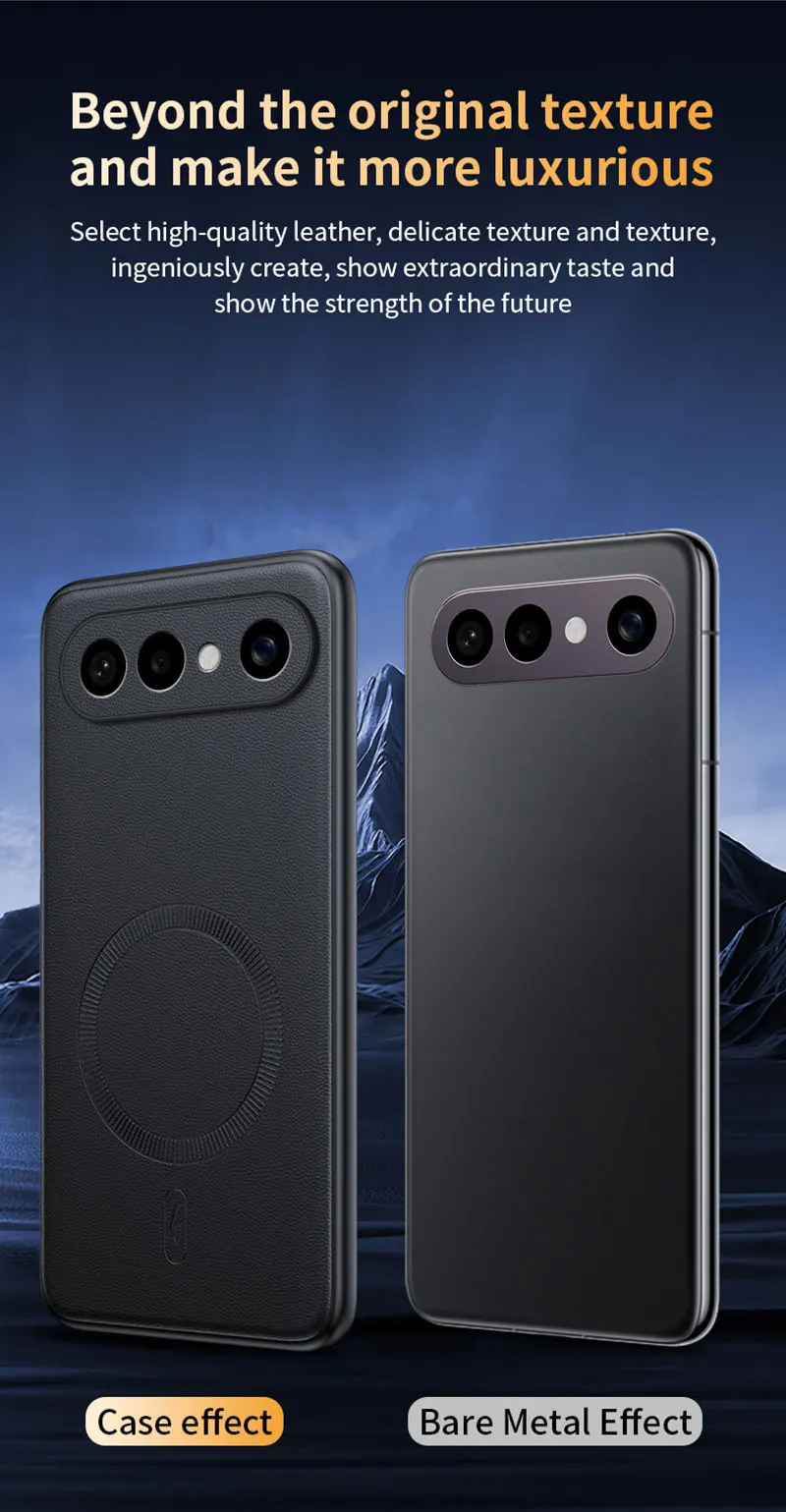 Für VIVO S50 Pro Mini Hülle Magnetische Leder-Schutzhülle Für VIVO S50 Pro Mini Anti-Fingerabdruck Rutschfest PC+TPU – Detail 11