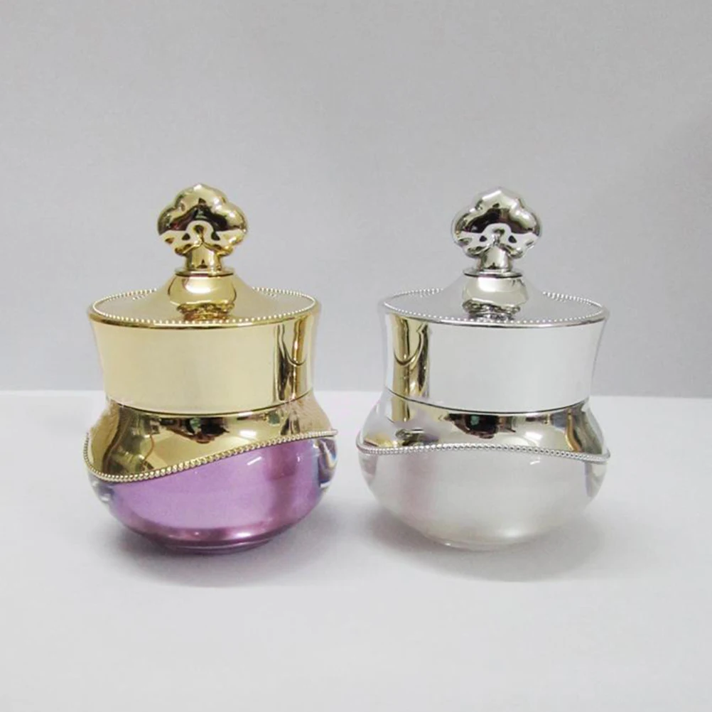 

Crown Bottle 5G Mini Luxury Eco Friendly Leakproof Inner Lid Containers Travel Size Empty Refillable