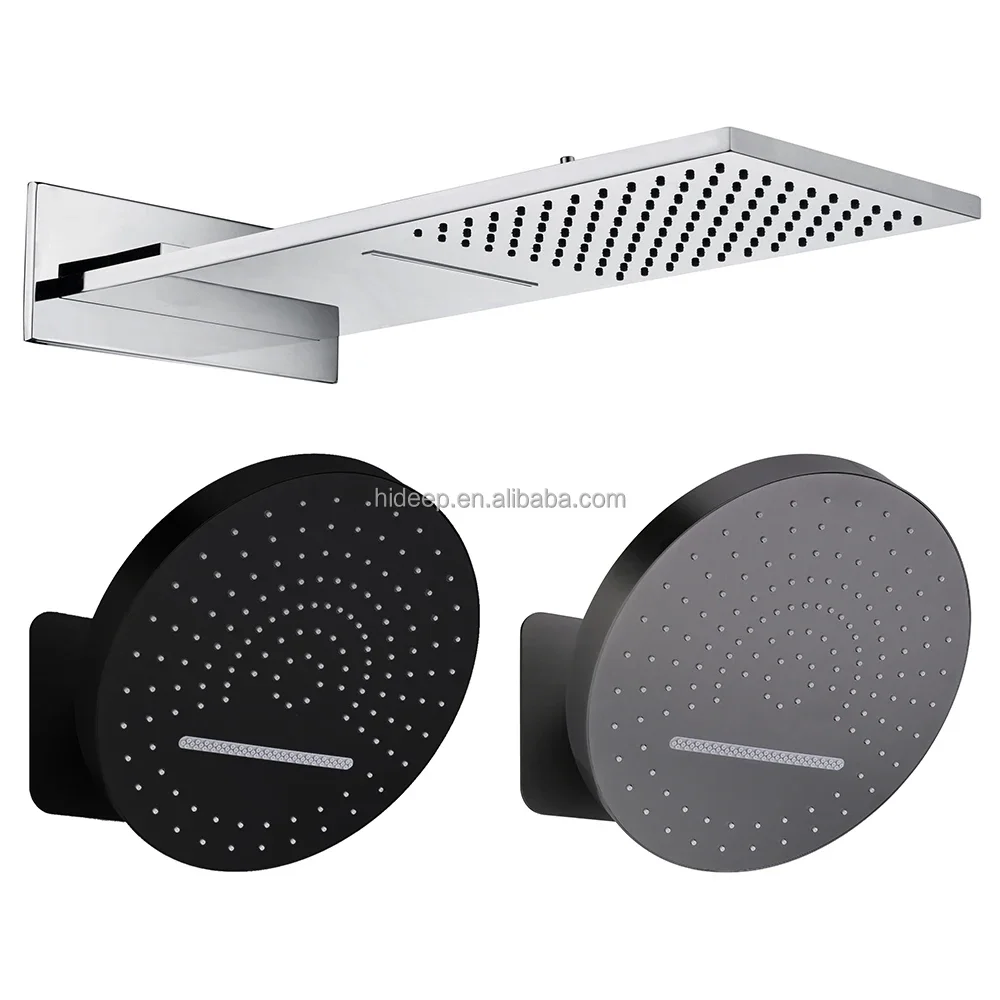 HIDEEP Jiangmen 2023 New Wall Mounted Rain and Waterfall Shower Head