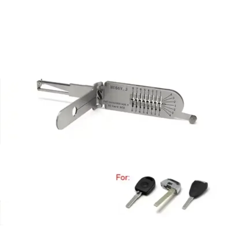 NEU Auto-Werkzeug-Decoder 2-in-1 Lesegerät HU66 Auto-Schlosserwerkzeug Auto-Reparatur-Zubehör Türöffner Multifunktional – Detail 5