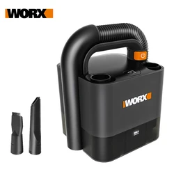 Автомобильный пылесос Worx WX030, мощный портативный циклонный очиститель, 20 в, 10 кПа, для дома и автомобиля