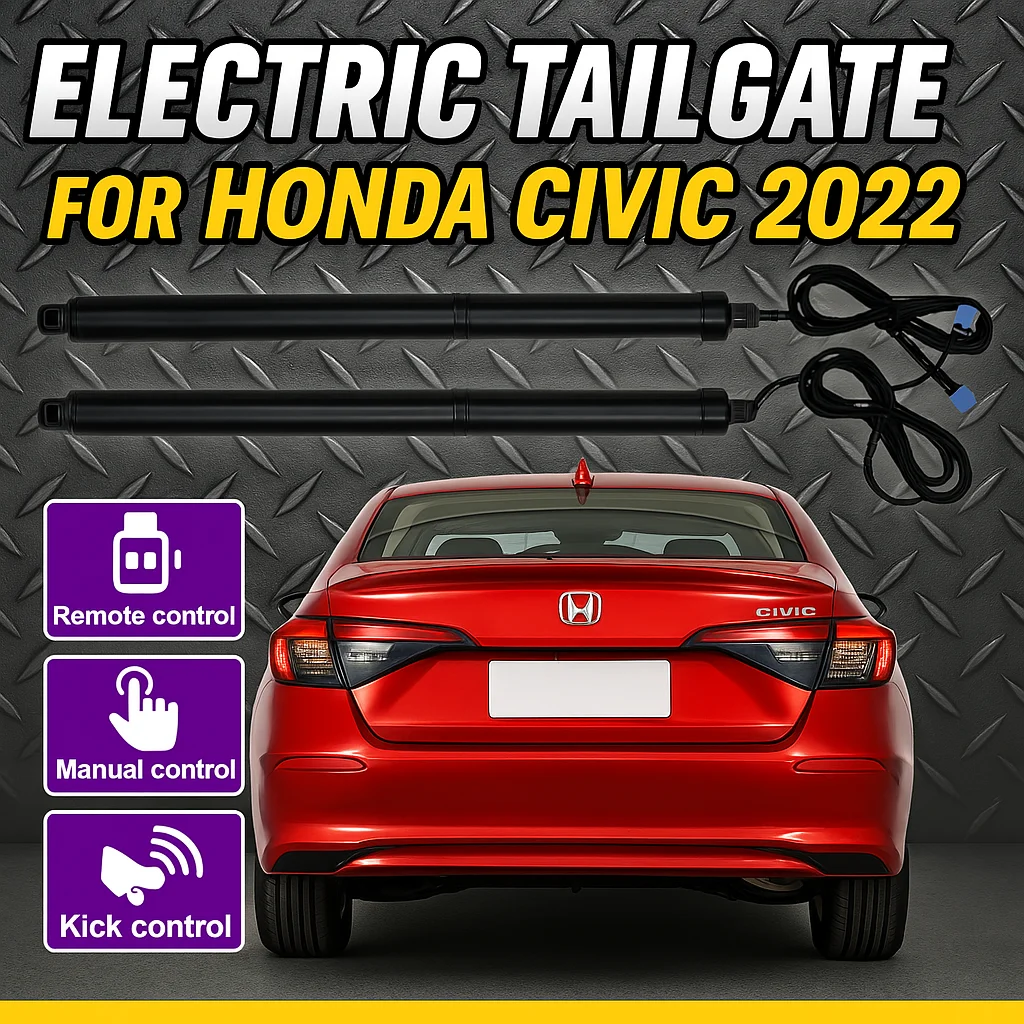 

Car Electric Tailgate Lift Auto Electric Trunk Drive Kick Sensor Rear Door Power Kit For Honda Civic 2022