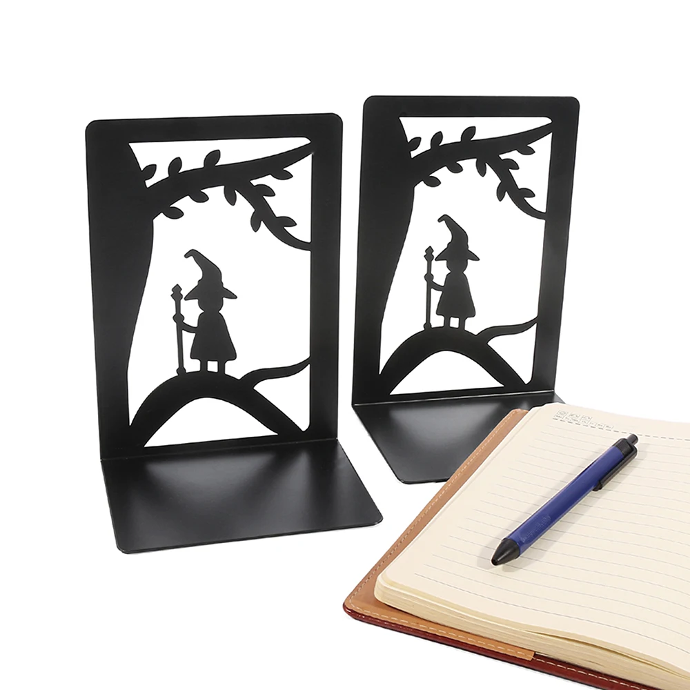 Imagem -05 - Elf Baby Book Termina para Prateleiras Heavy Duty Bookend Iron Stand Book Rack Home Desk Papelaria Cor Pcs