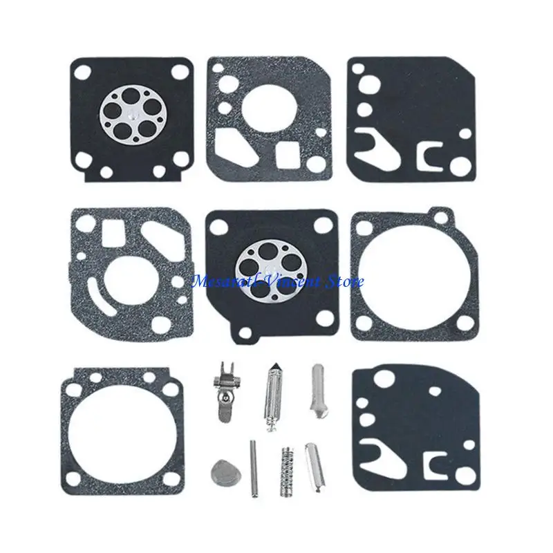 

A70F Blower Trimmer Carburetor Carb Repair Rebuild Gasket Membrane Set Diaphragms Suitable for Zama RB-29 26cc 30cc