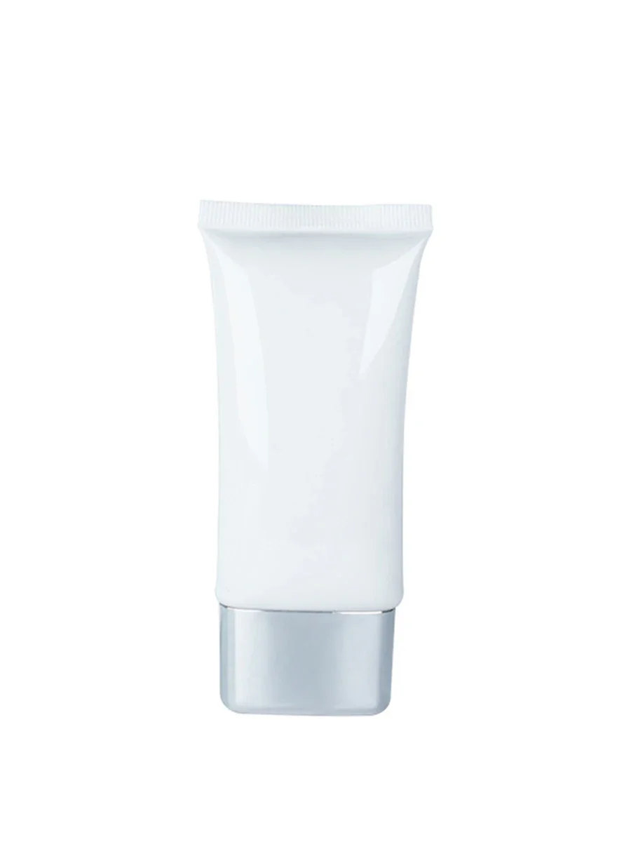 Primer de maquillage de marque privée, crème d'isolement en vrac personnalisée, hydratant protecteur, gratitude, protection UV, tube blanc, base pour le visage, 30g