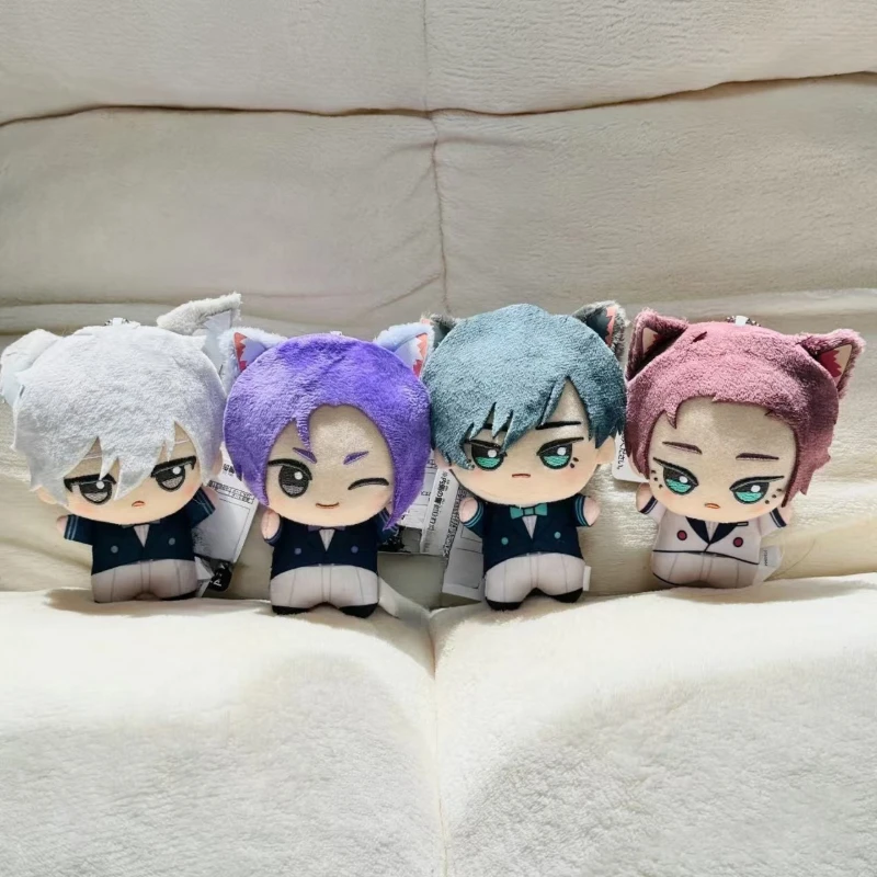 Porte-clés pendentifs en peluche avec serrure bleue, poupée en peluche, figurine Seishiro Nagi Isagi Yoichi Chigiri Bachira Meguru, cadeaux de noël