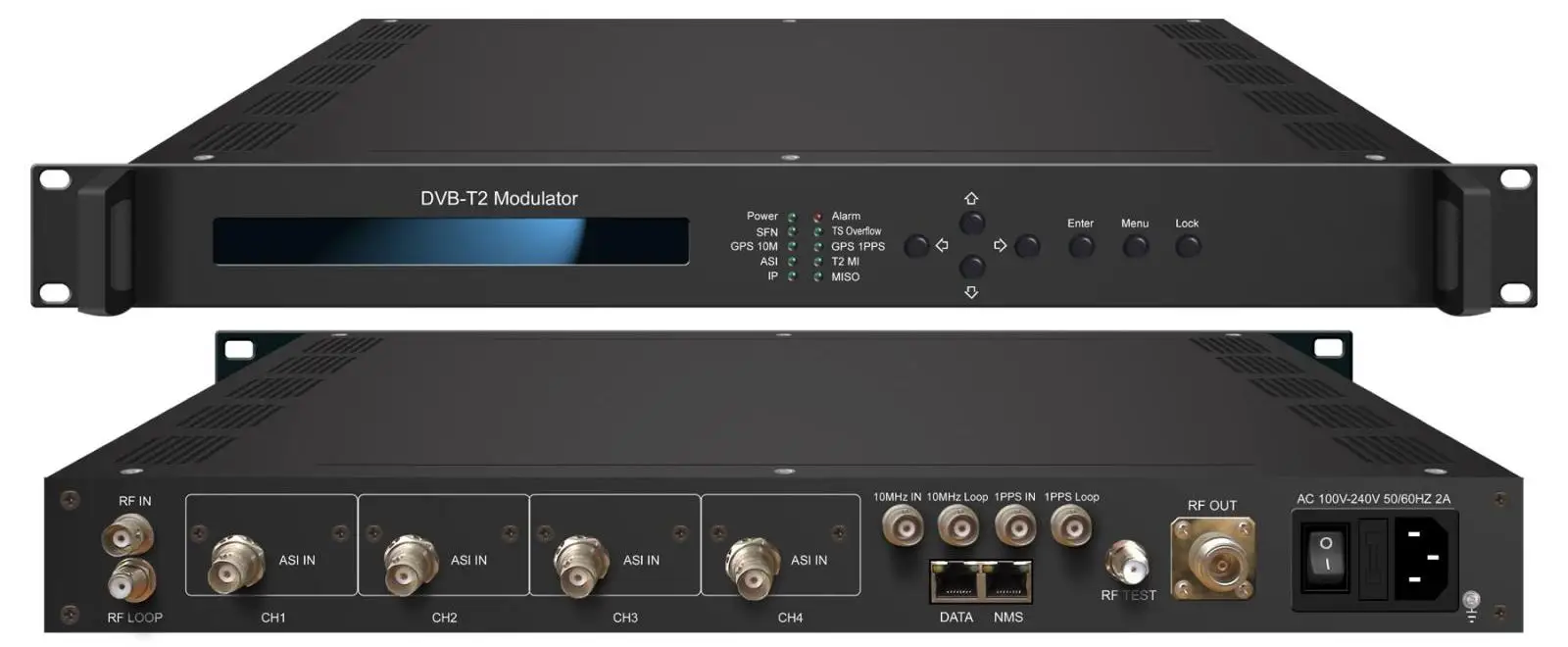 Digital Tv Modulator  4 in 1 Dvbt Modulator DVB-T2 Modulator