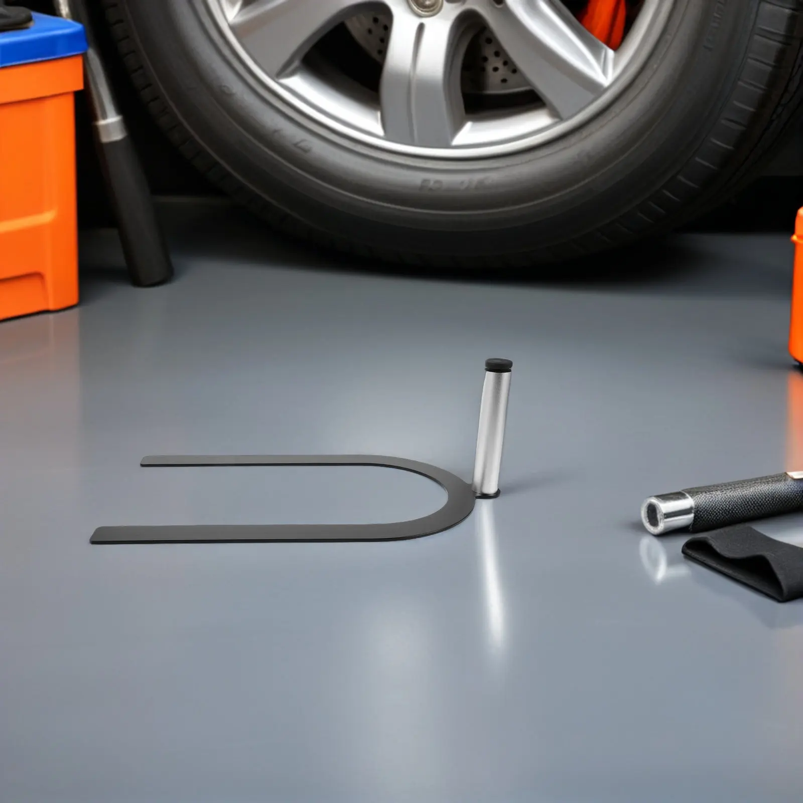 Metal Car Mirror Wrap Tool Window Tint Tools For Car Detailing Shop U-shaped Handle Rearview Vinyl Application