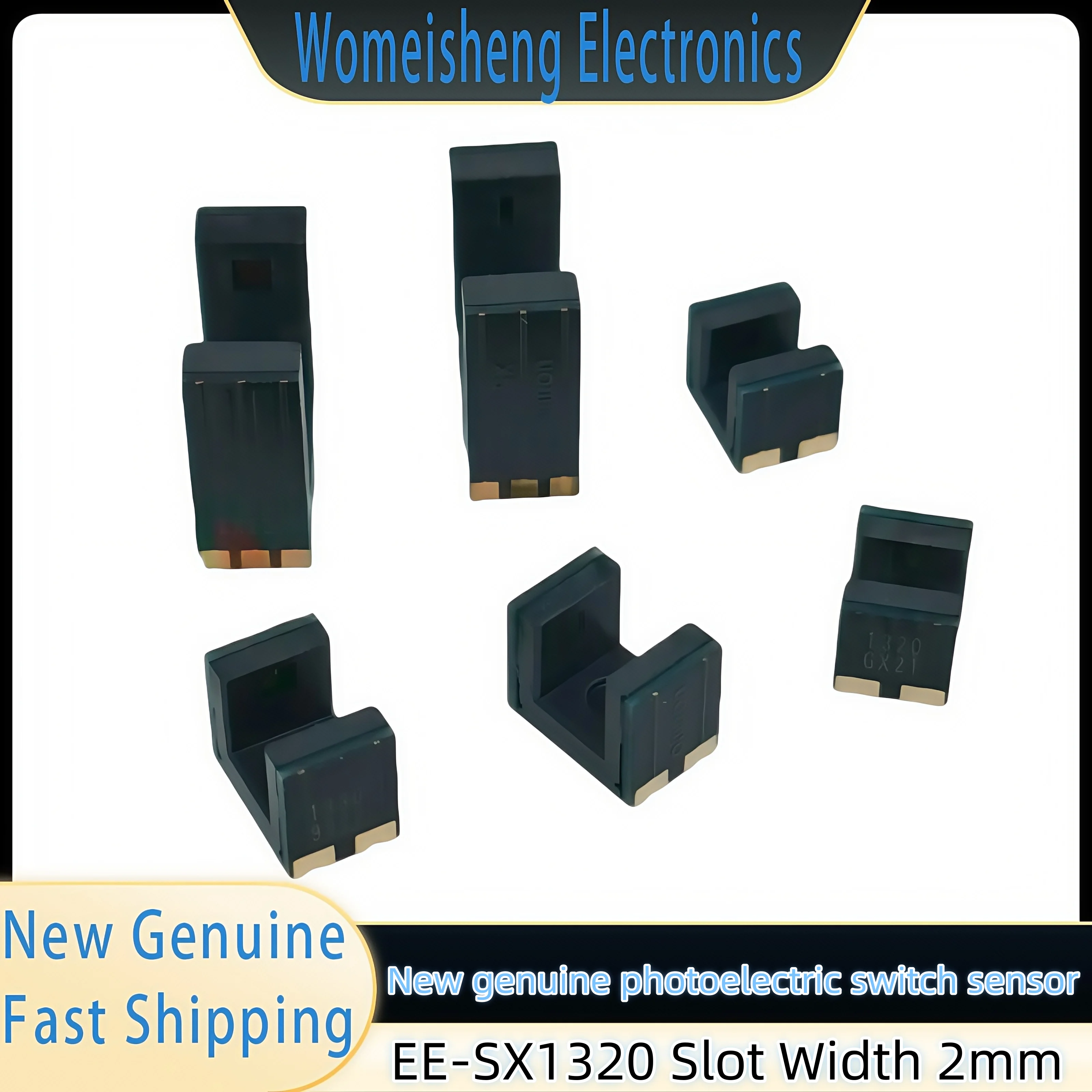 

New Genuine EE-SX1320 Slot Width 2mm Photoelectric Switch Sensor 1PCS