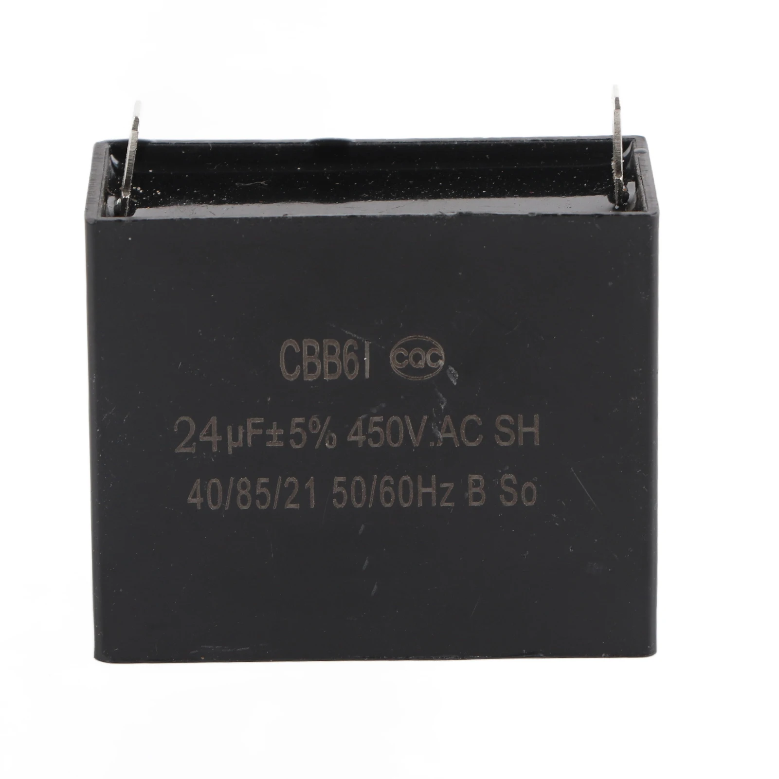 CBB61 Generatorstartcondensator CBB61 Generatorstartcondensator 450 V AC 24 μF 50/60 Hz, geschikt voor 400/350/300/250 V AC